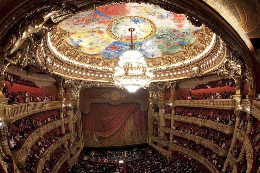 Auditorium, Garnier opera house, Paris, France
