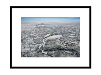 Glacial rill, Greenland