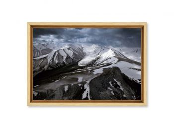 Glacier near Mount It Tish, Kyrgyzstan